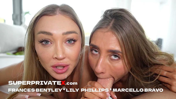 [Onlyfans] Frances Bentley And Lily Phillips BRAND NEW Surprising BF With Blonde Big Tits For 3 Way Sex Games